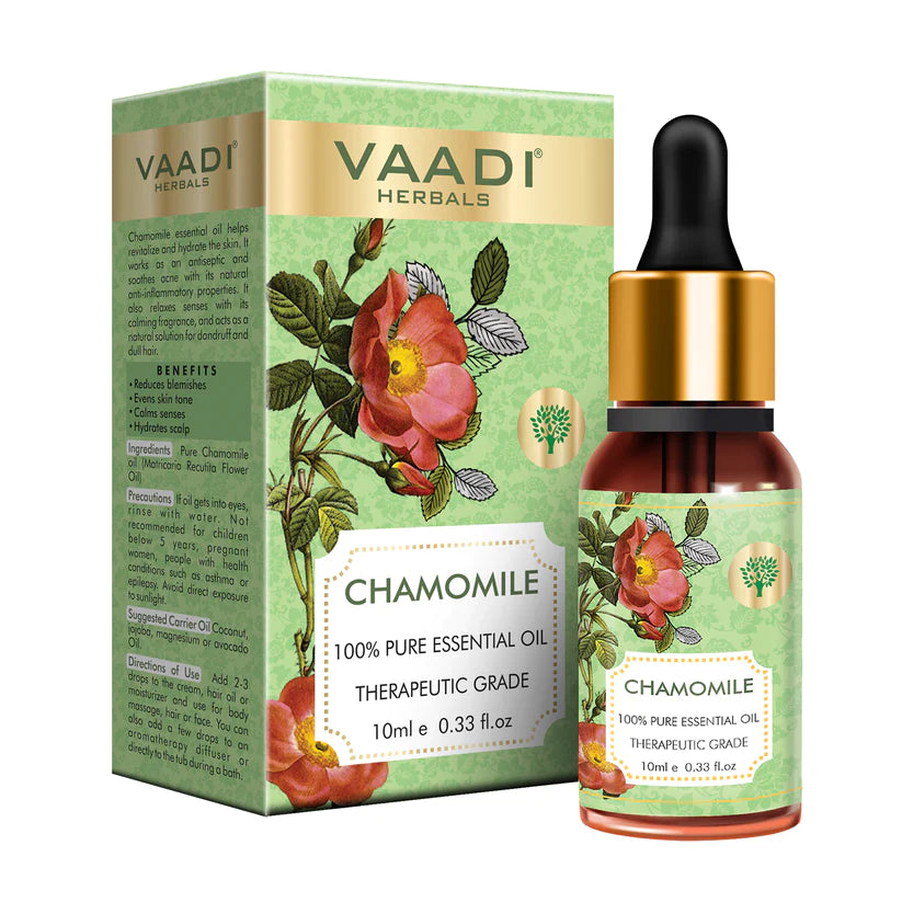 CHAMOMILE ESSENTIAL OIL (10ml)