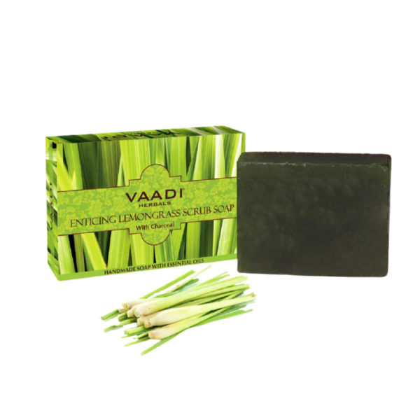 ENTICING LEMONGRASS SCRUB SOAP (75gm)
